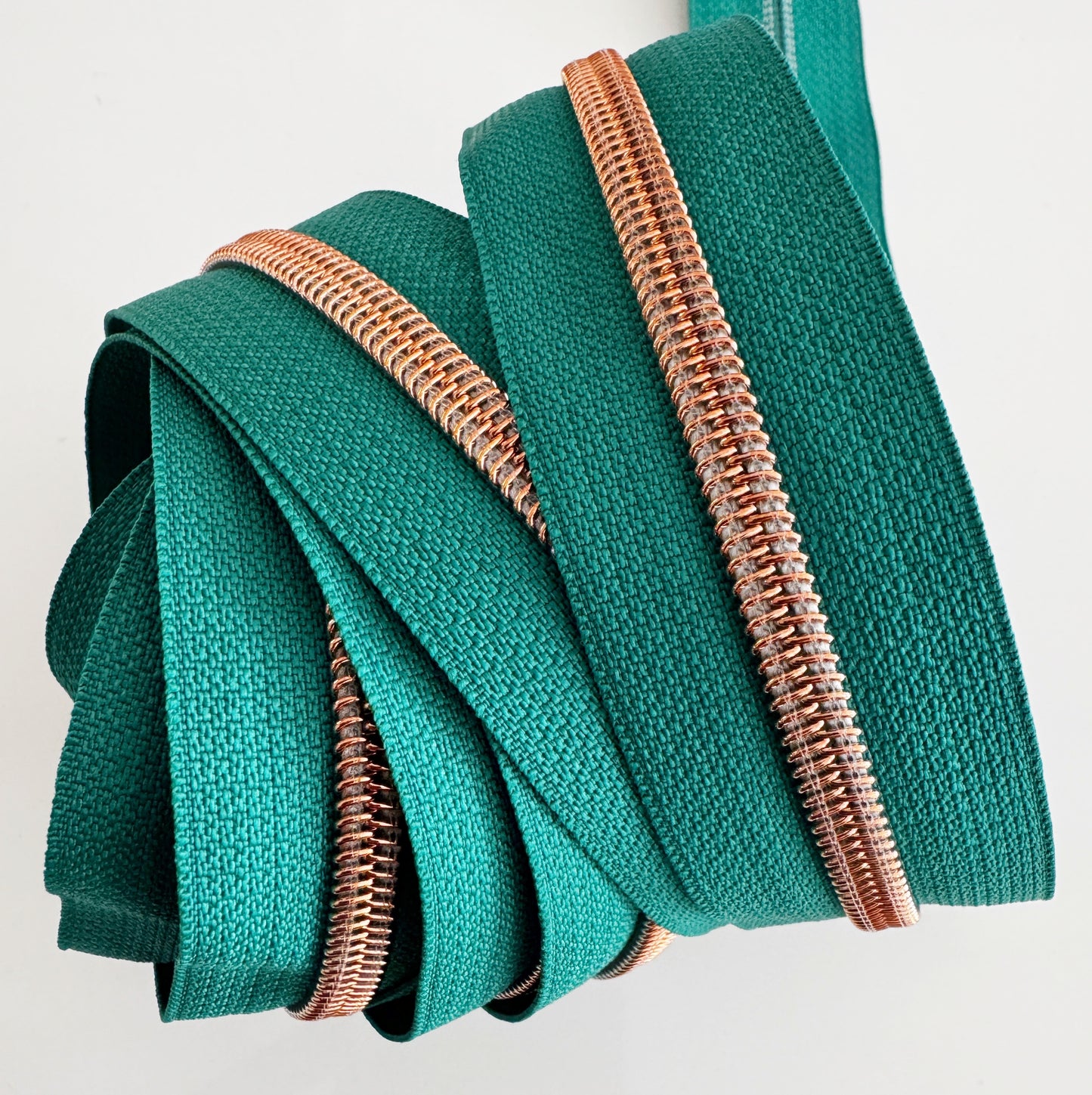 Teal Zipper Tape