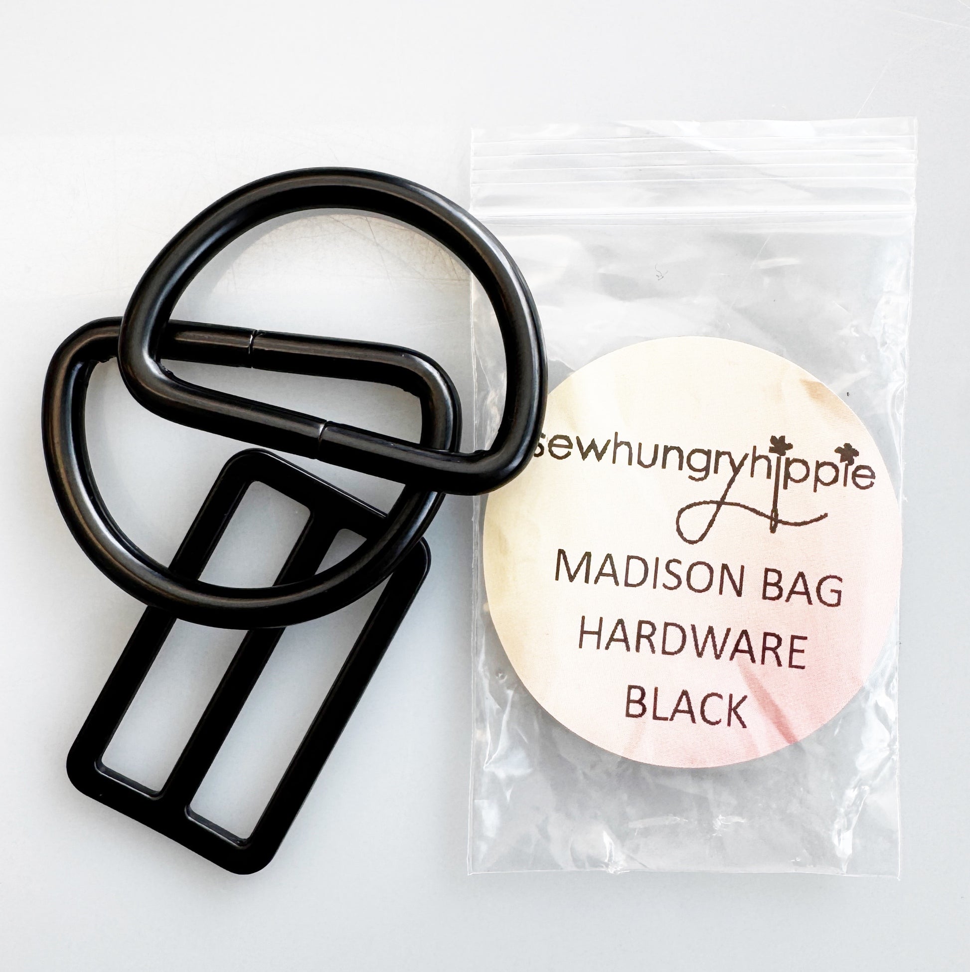 Madison bag hardware black set
