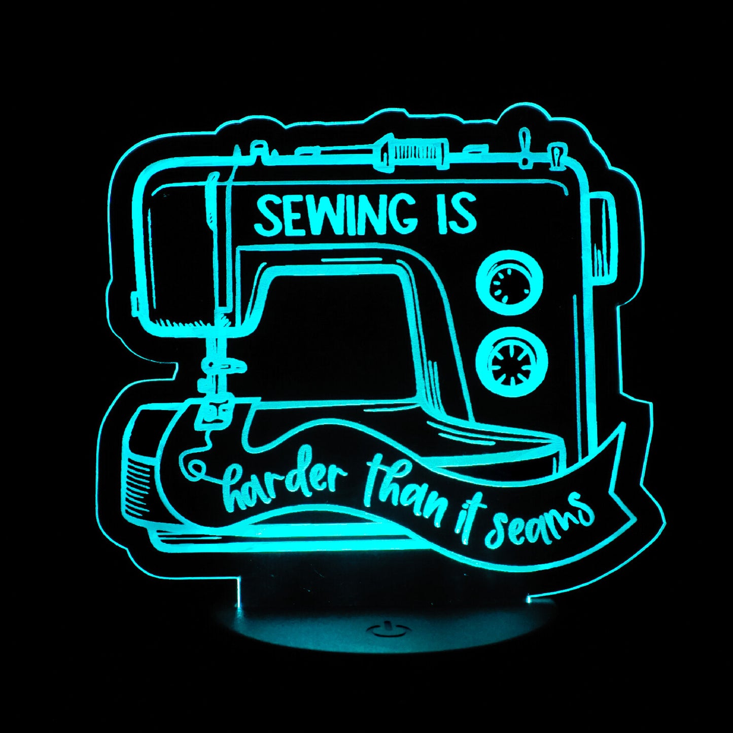 GLOWlightz Sewing is harder than it Seams