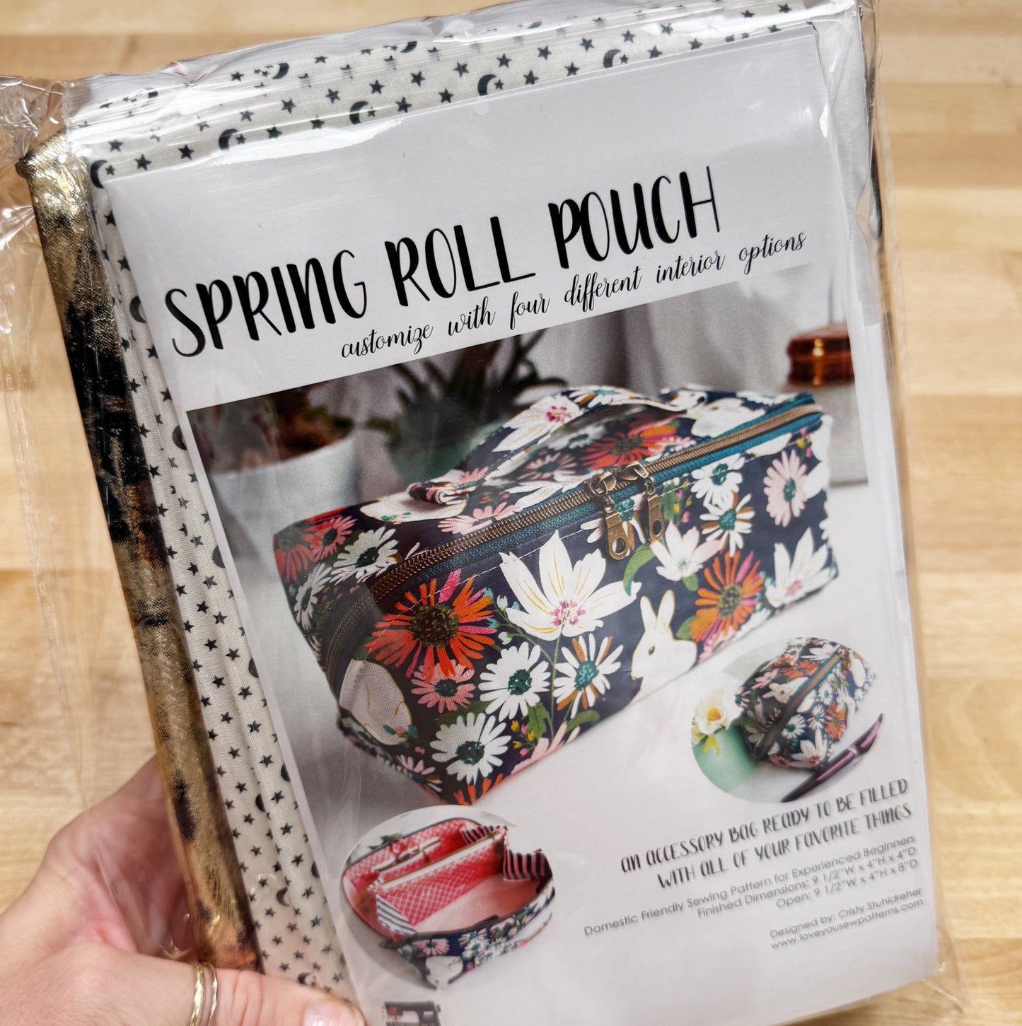 Spring Roll Pouch KIT - leopard