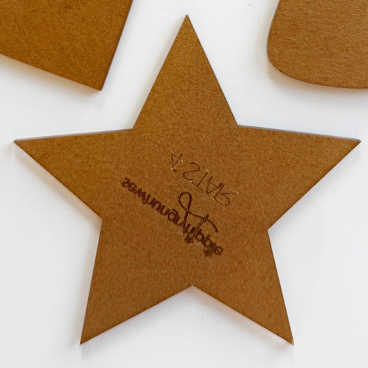 Wooden star shape, 3A28A7B9-F24F-4826-9297-0B94A4D7C098