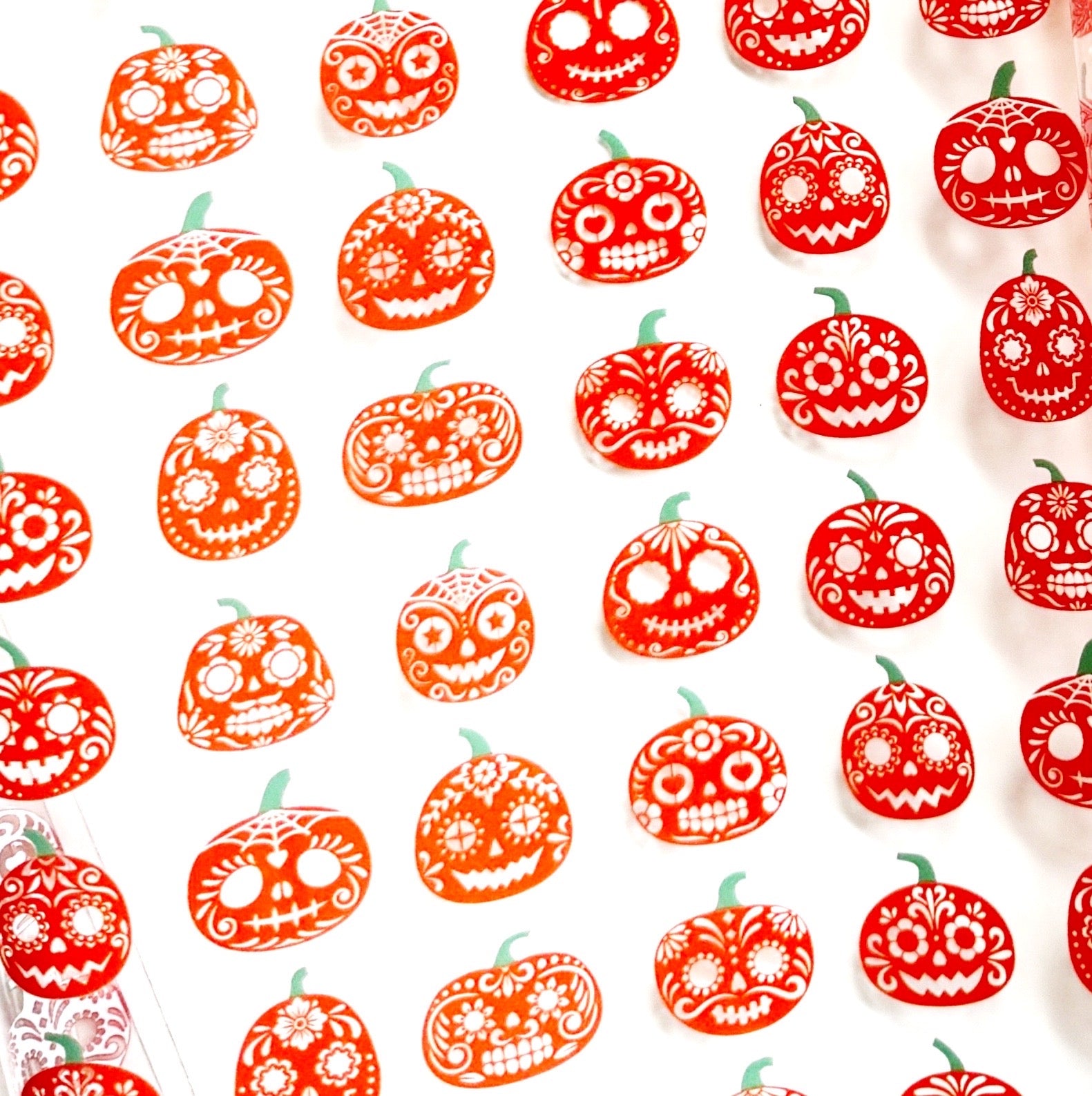 Halloween pumpkin TPU vinyl for sewing