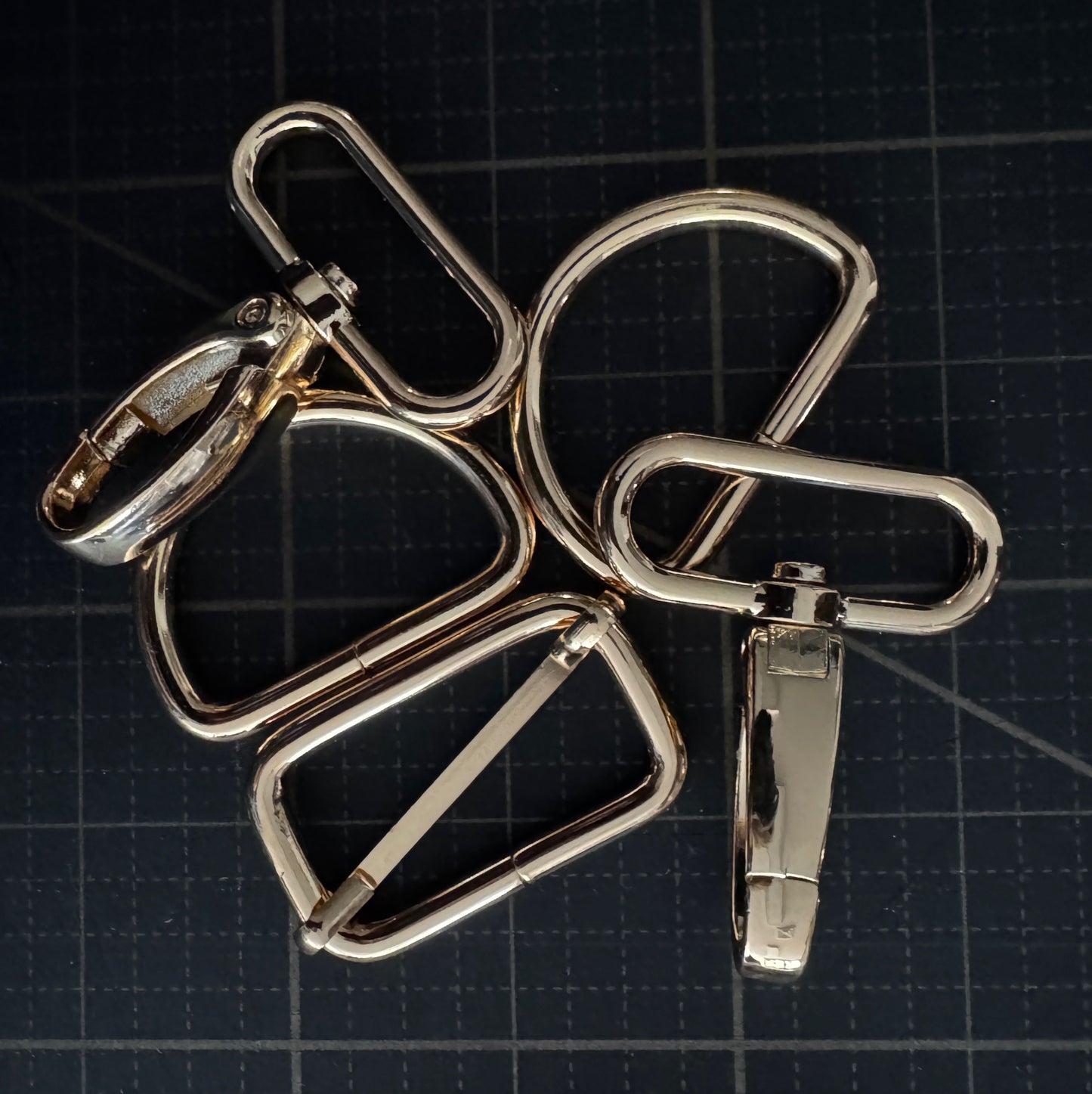 Bag Making Hardware Pack - Gold Color
