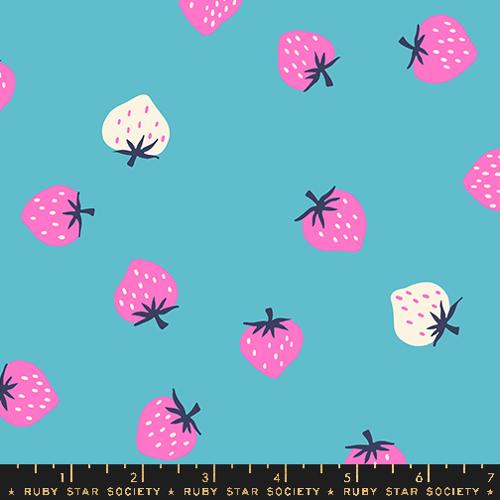 Strawberry Turquoise per yard PREORDER
