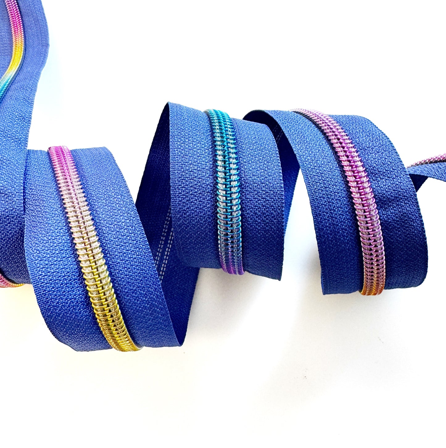 Blueberry zipper tape 3 yds