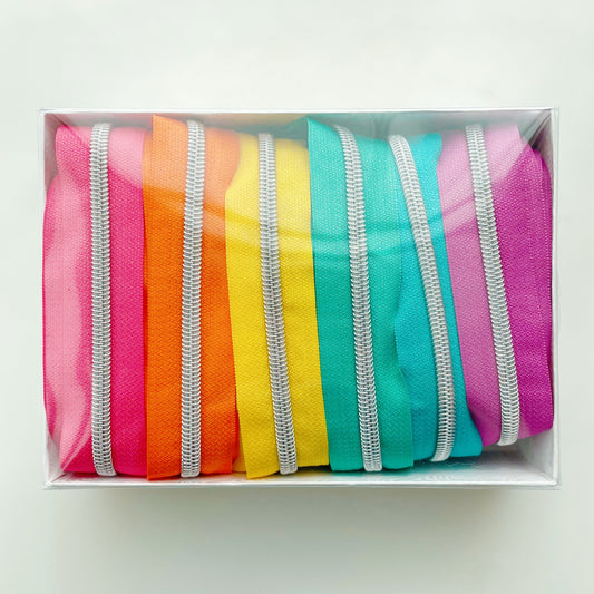 Rainbow Zipper tape only boxed set