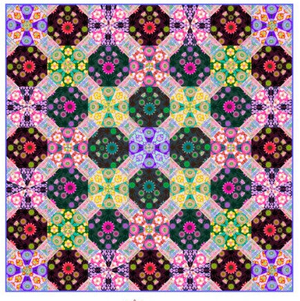 Iconic Quilt pattern with acrylic templates