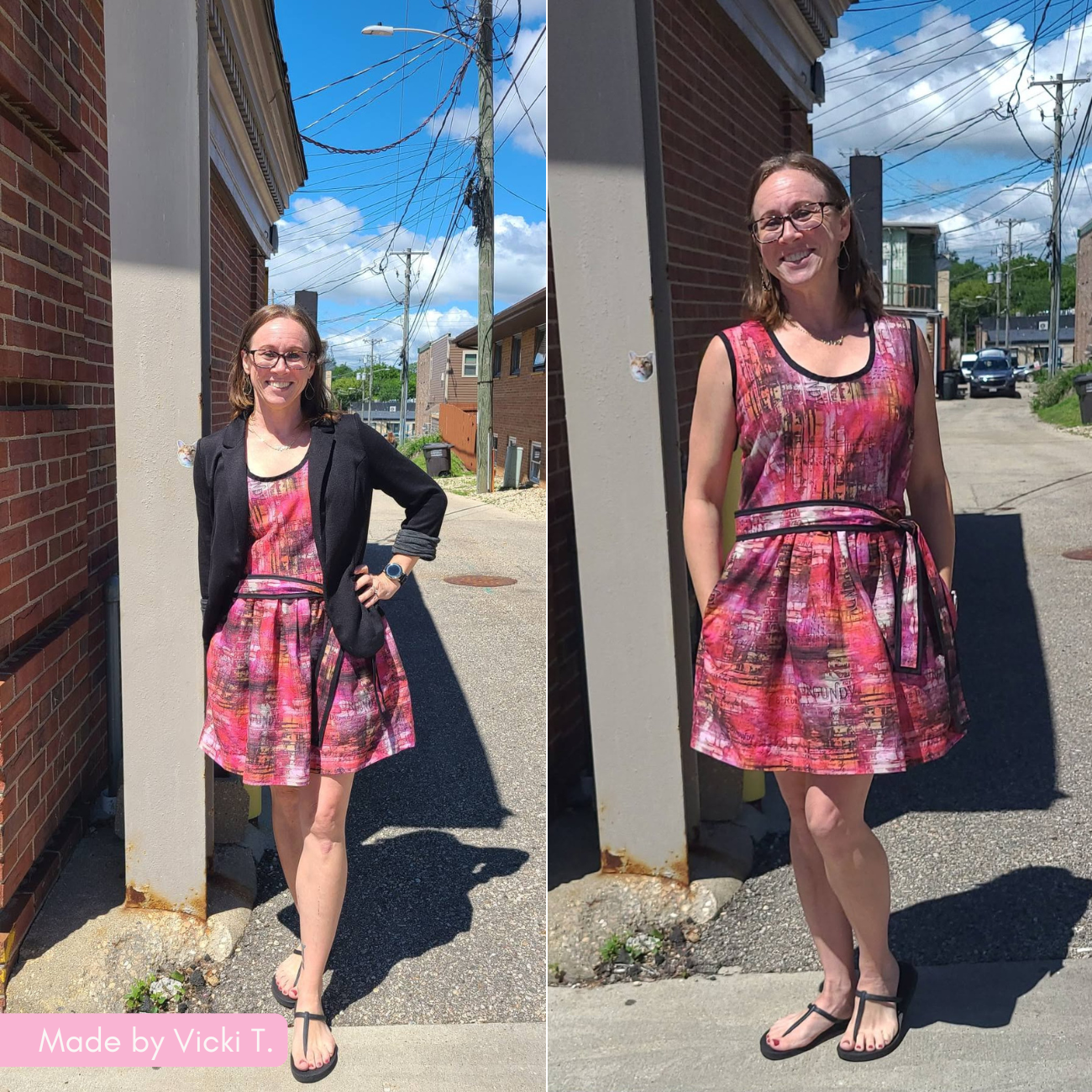 Angie Dress sewing pattern XS-3XL
