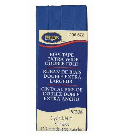 Snorkel Blue Extra Wide Bias Tape