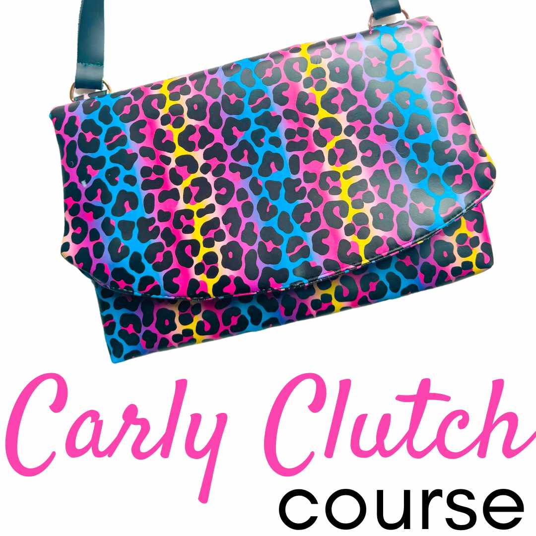 Colorful Leopard Print Handbag