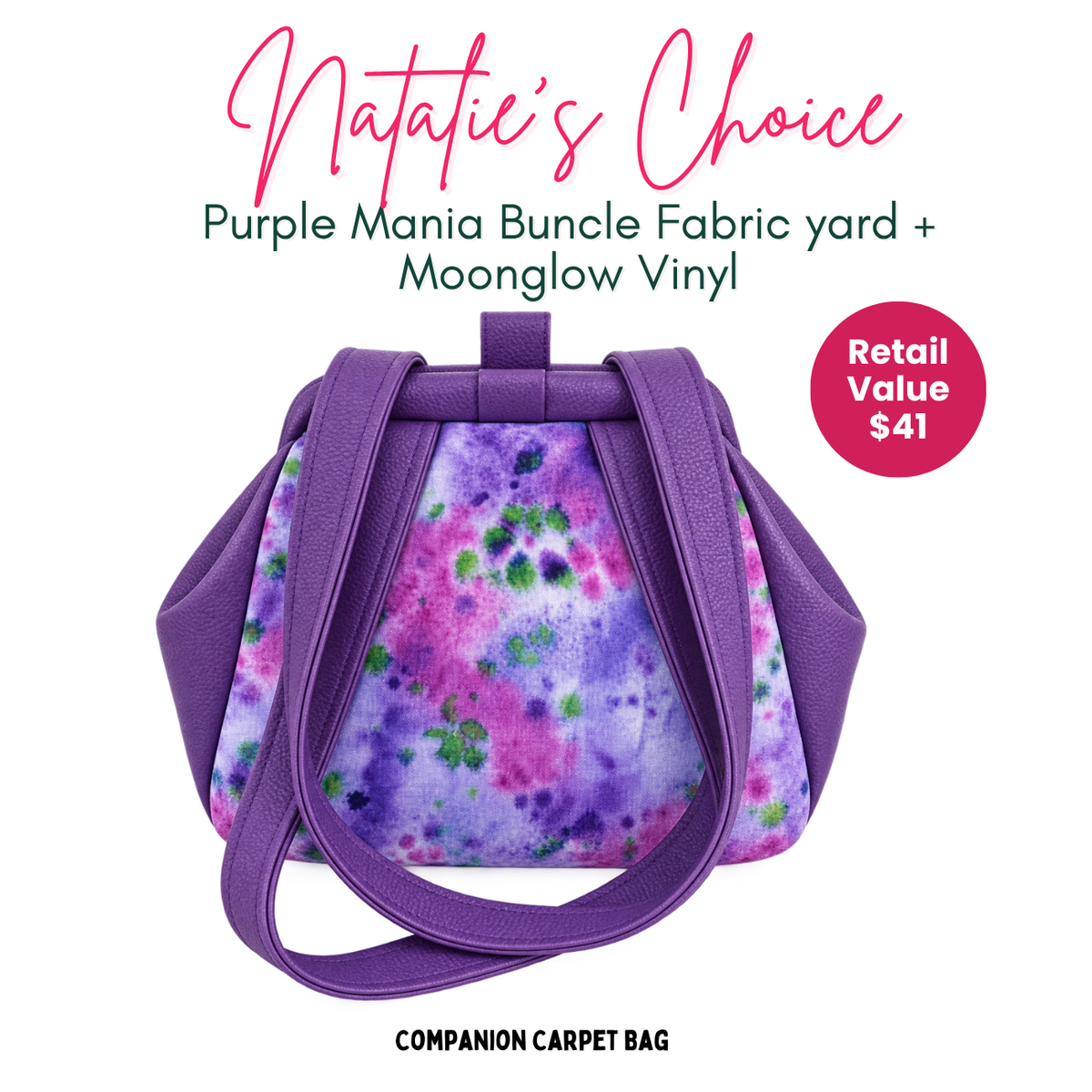 Weekly Vinyl & Fabric Matchups Bundle – Bag Making Craft Supplies Sep 16th