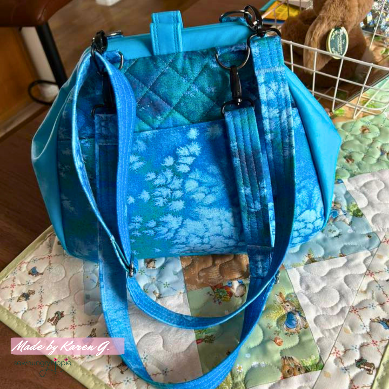 Companion Carpet Bag sewing pattern