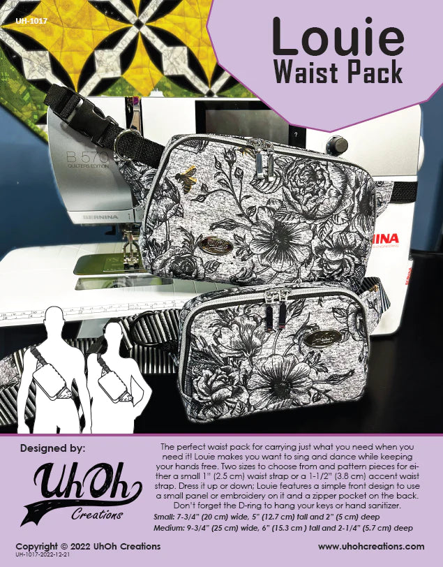 Louie Waist Pack pattern