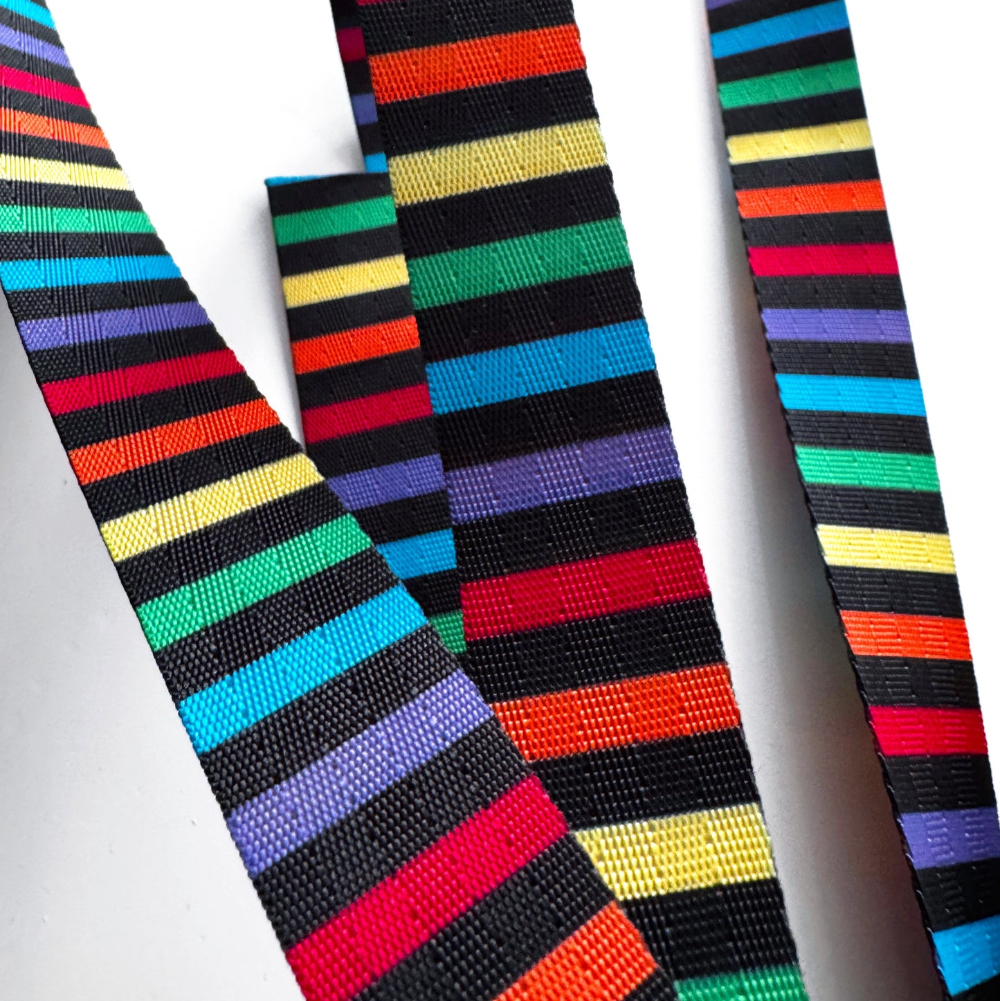 Color Stripes Seatbelt Webbing 5 YDS