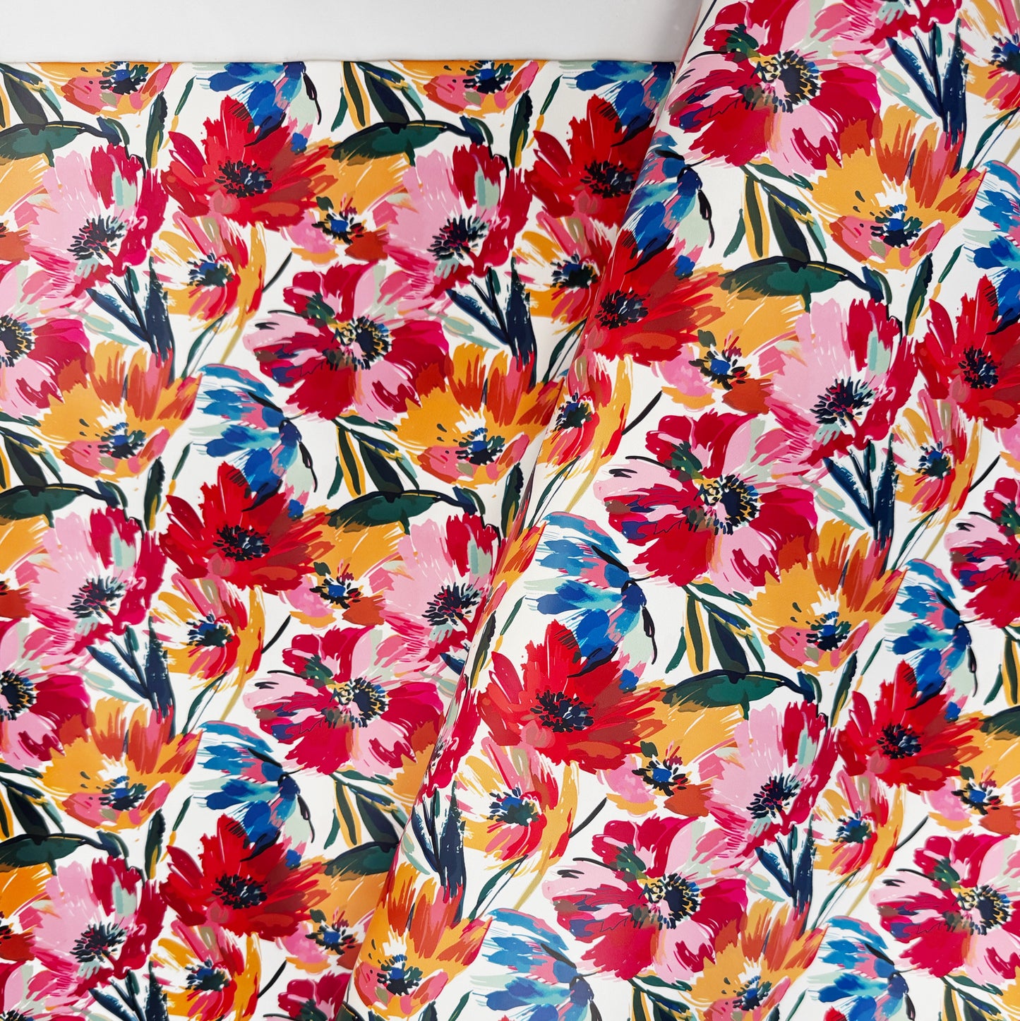 Floral Printed Vinyl custom design