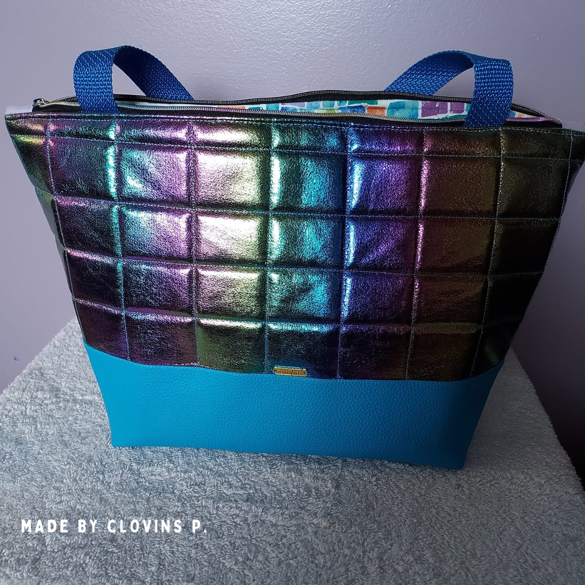 Deep Space Metallic Soft Vinyl | SewHungryhippie