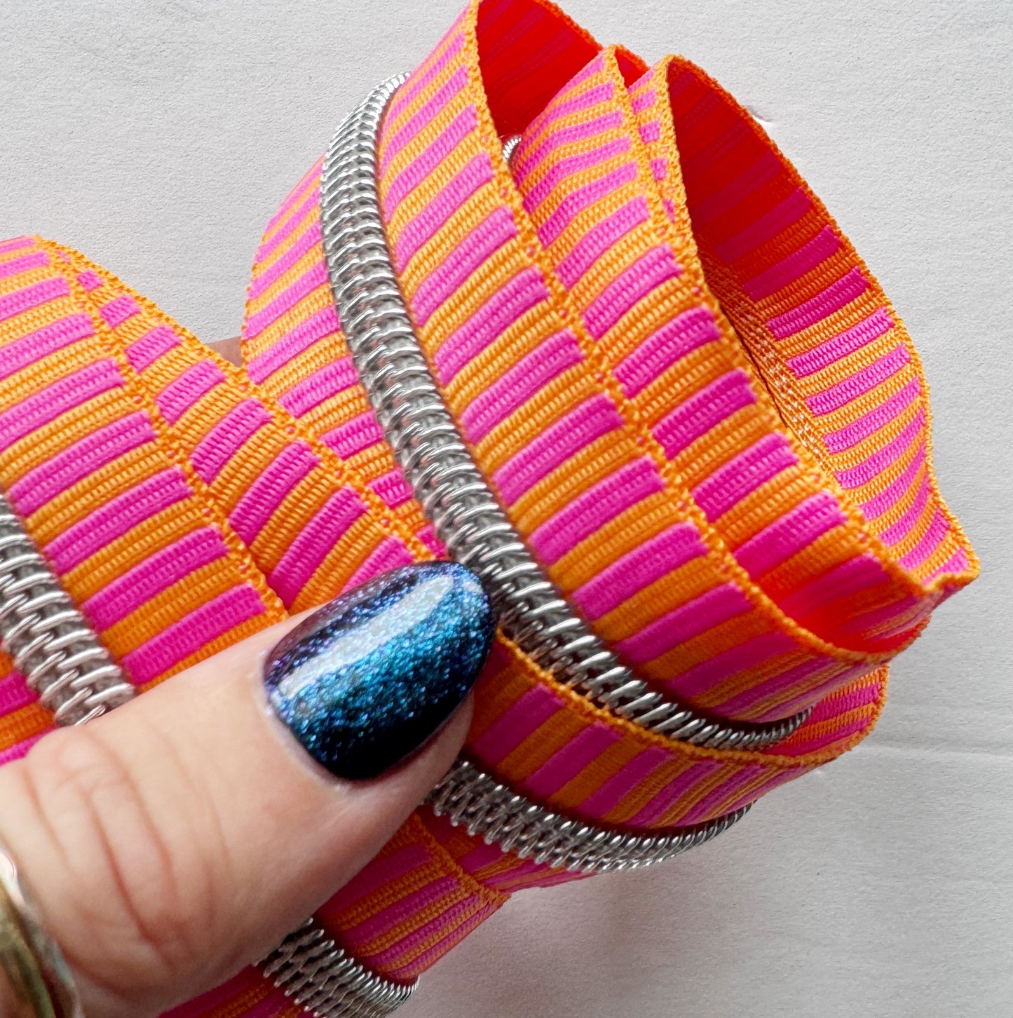 NEW AWESOME STRIPES Double-Sided Zipper Tape