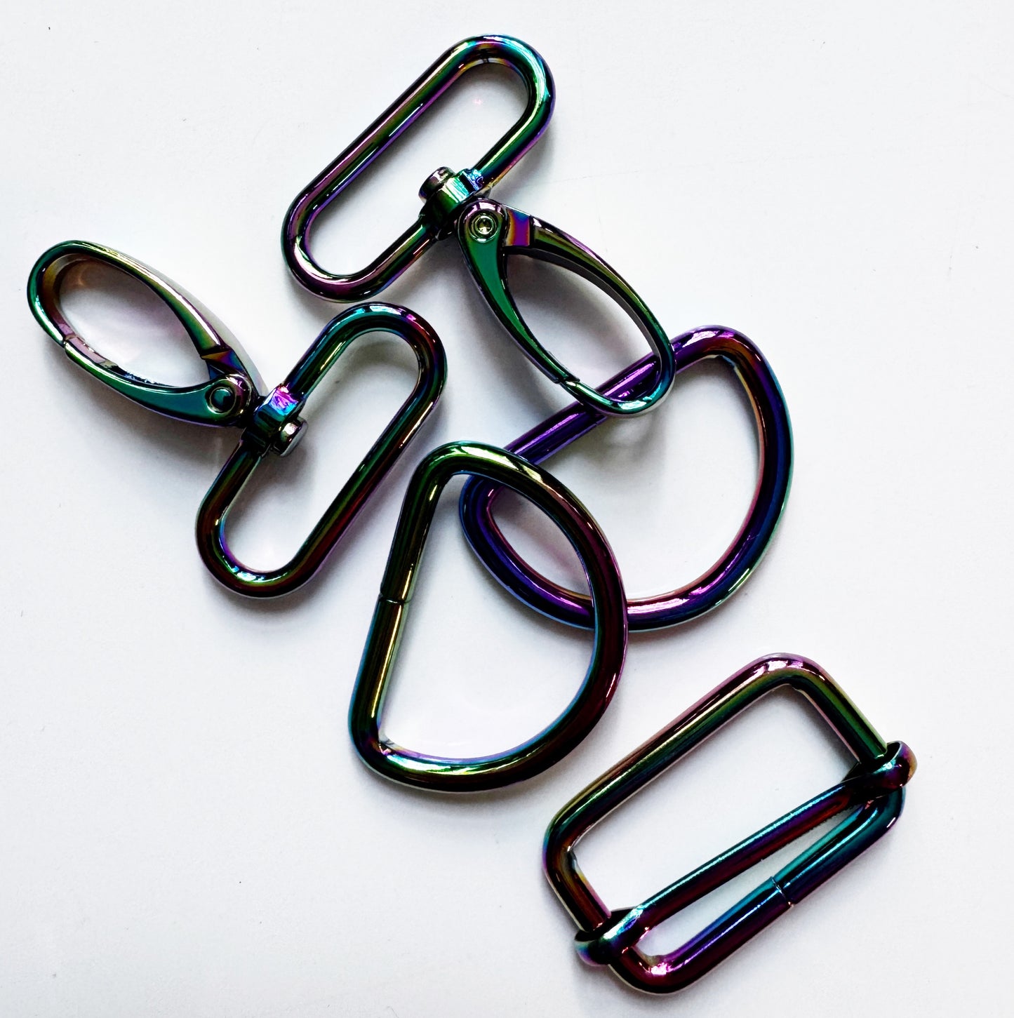 Bag Making Hardware Pack - Rainbow Color