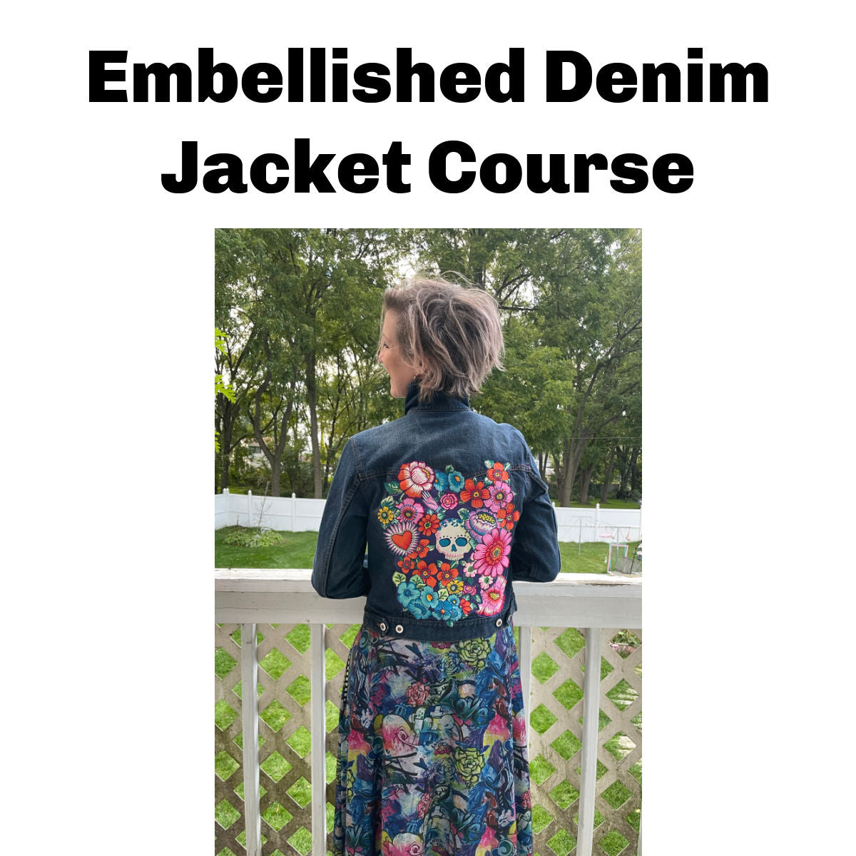 Embellished Denim Jacket Course