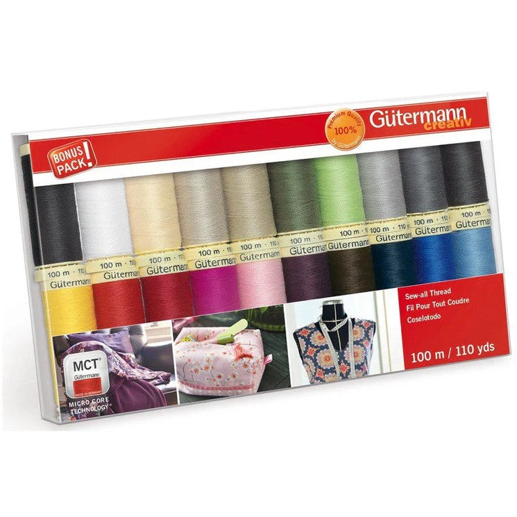 Gütermann Basic Thread Set - Assorted Colors