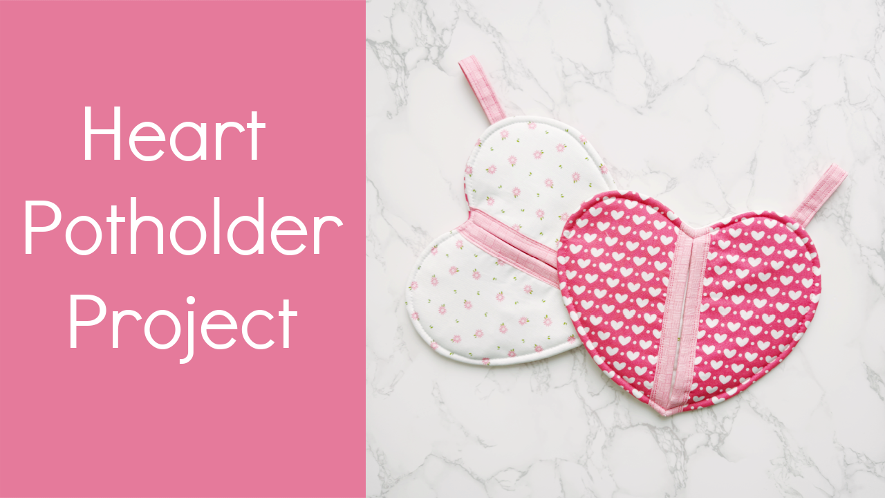 Heart Pot Holder PDF sewing pattern