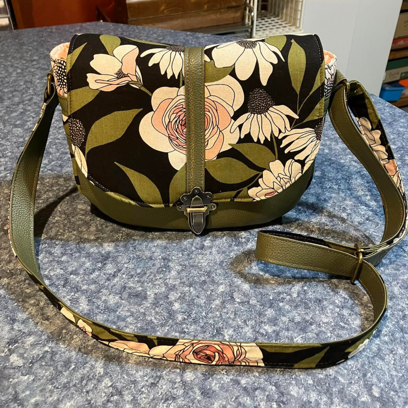 Moonglow New Olive Faux Leather