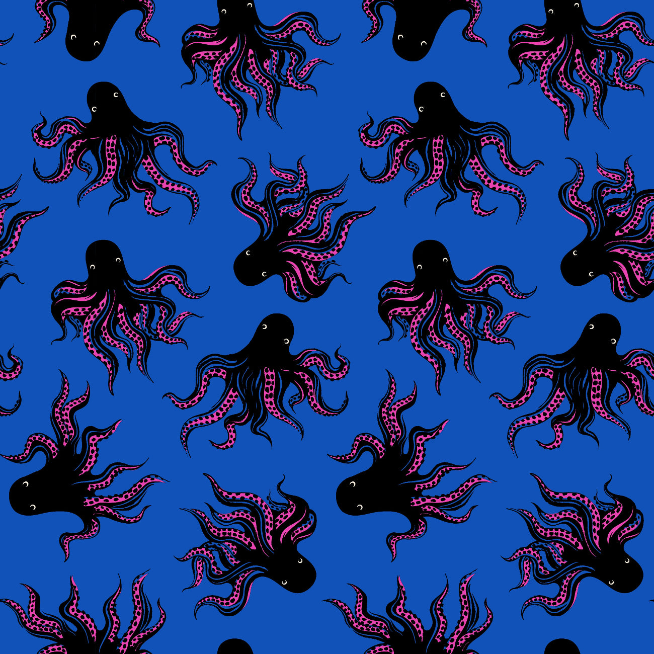 Mystery Food Canvas Blue Ribbon from the Ink Shop collection by Sarah Watts for Ruby Star Society.