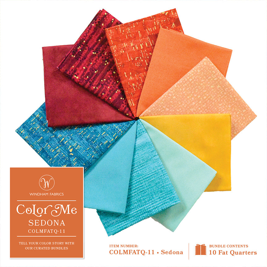 SEDONA Color Me fabric bundle