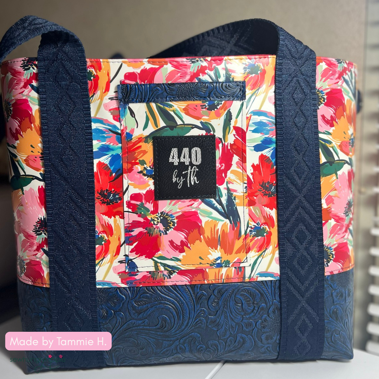 Floral Printed Vinyl custom design