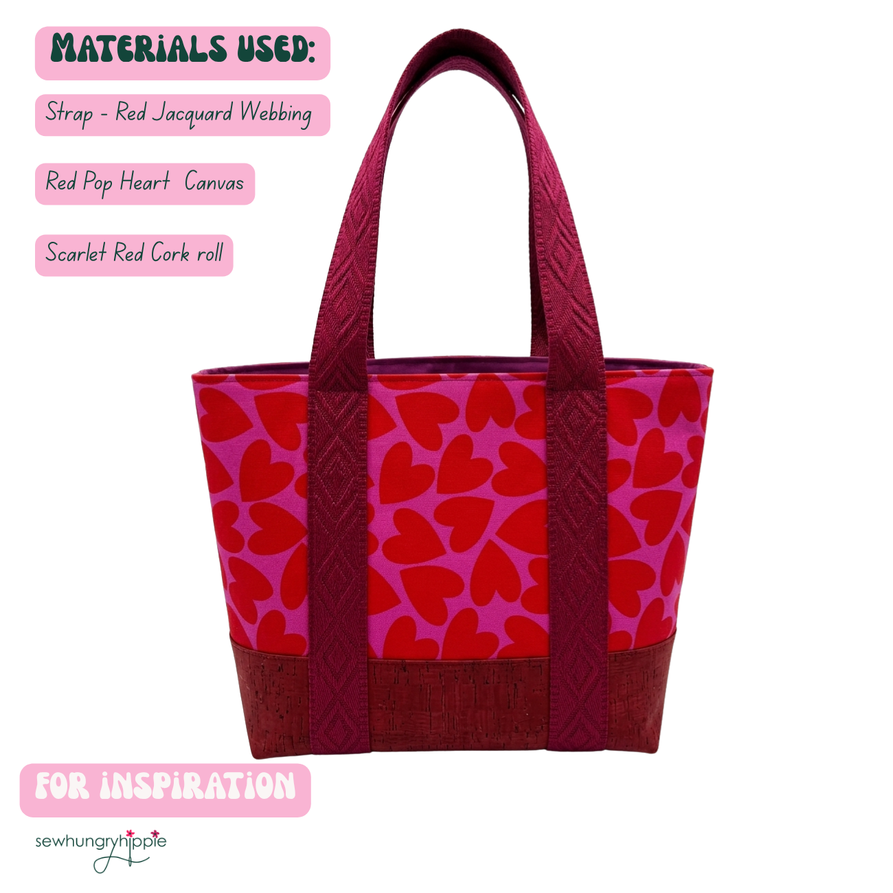 Scarlet Red Cork roll