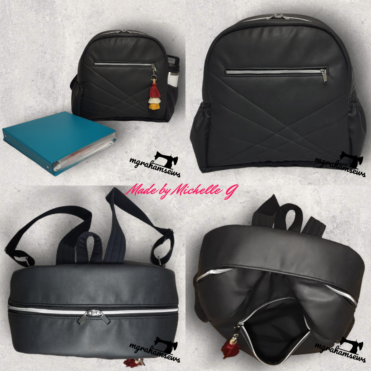 Trina Backpack PDF sewing pattern