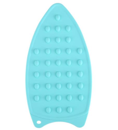 Turquoise silicone iron rest pad