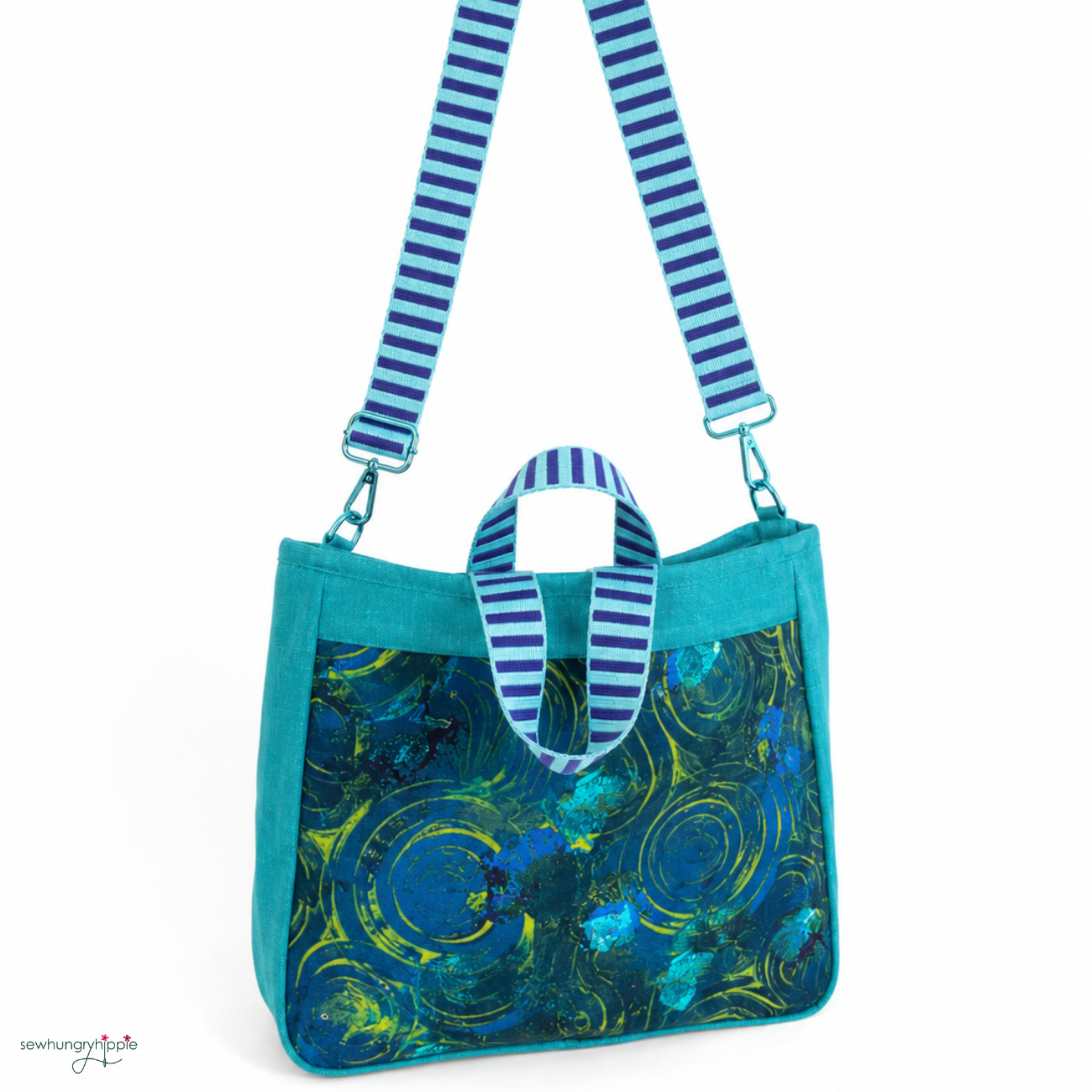 Turquoise & Teal Bundle– 2 Yard Fabric & Matching Hardware bundle