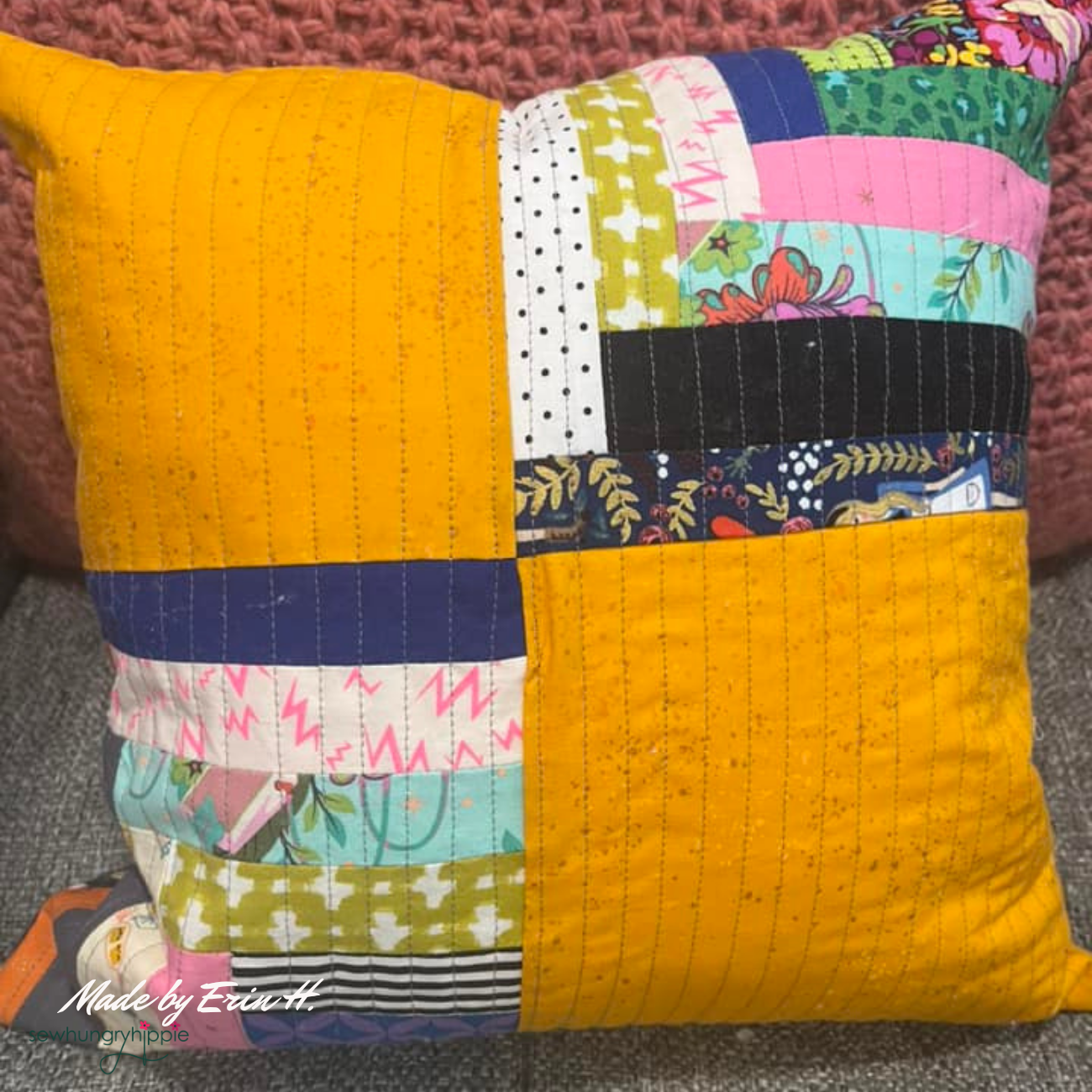 Zipillow PDF sewing pattern