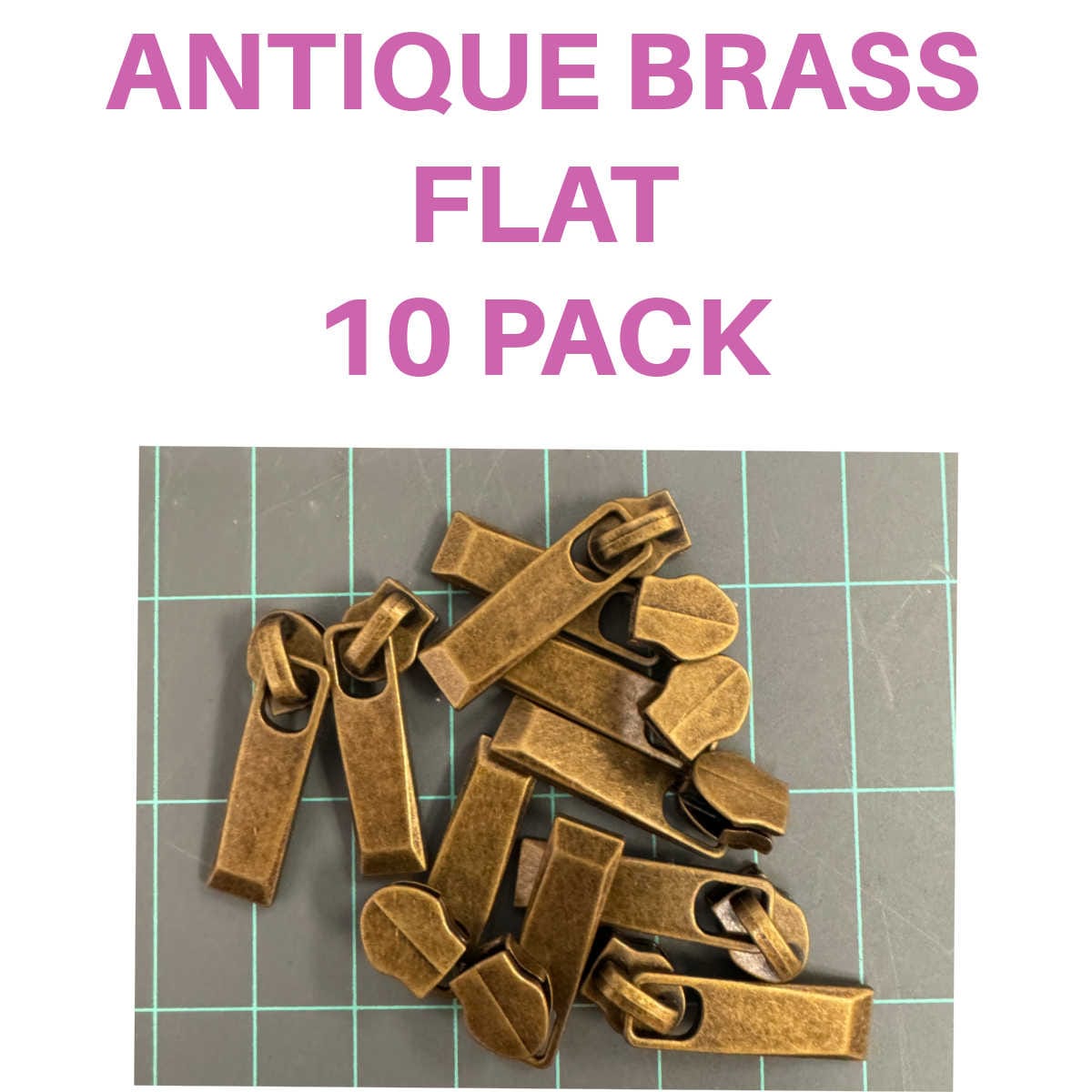Antique Brass 10 Pack