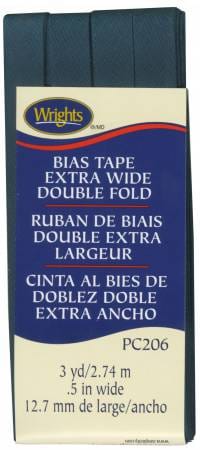 Peacock Blue Wrights Extra Wide Double Fold Bias Tape