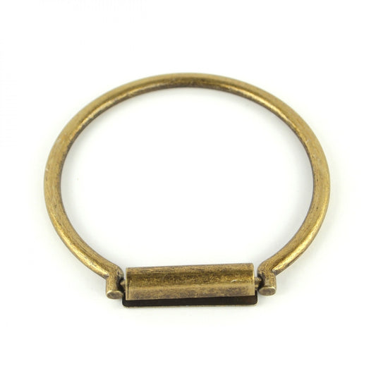 Brass circle handle