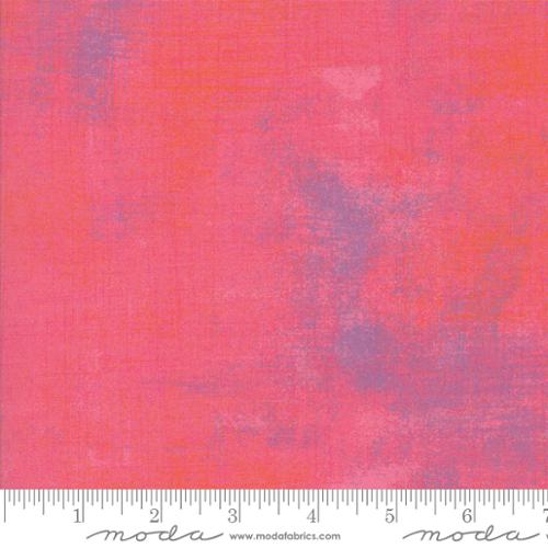 Moda Basics Grunge Calypso Coral 1/2 YD