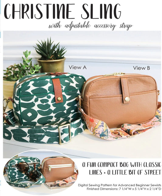 Christine Sling sewing pattern