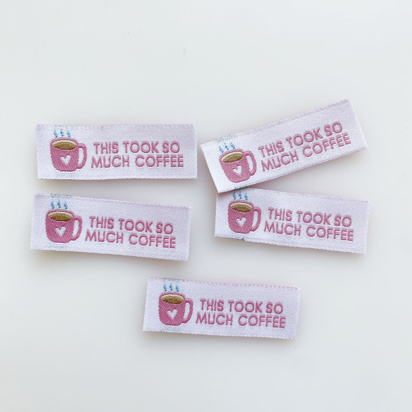 Coffee label 5 pack