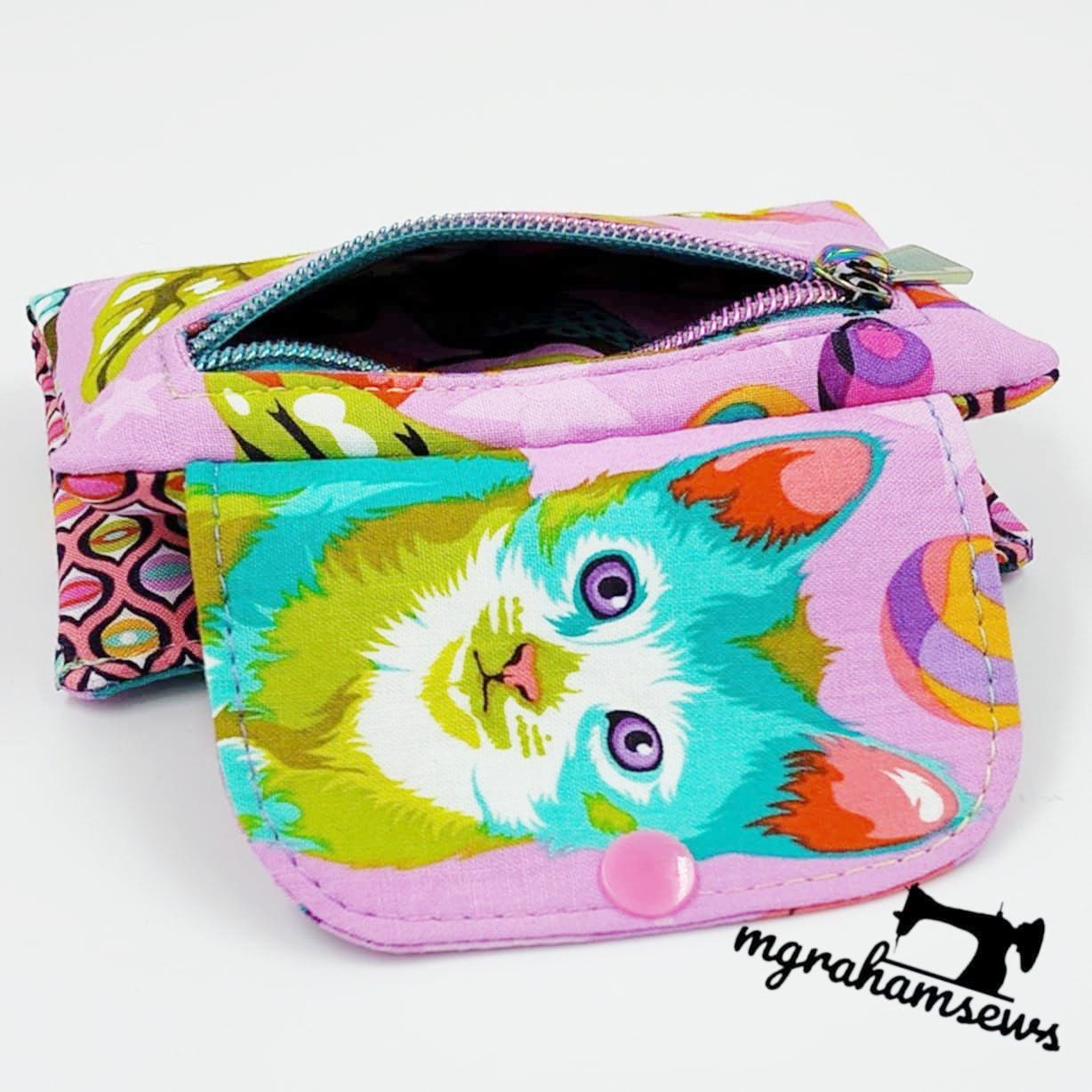 Cat passport wallet sewing pattern