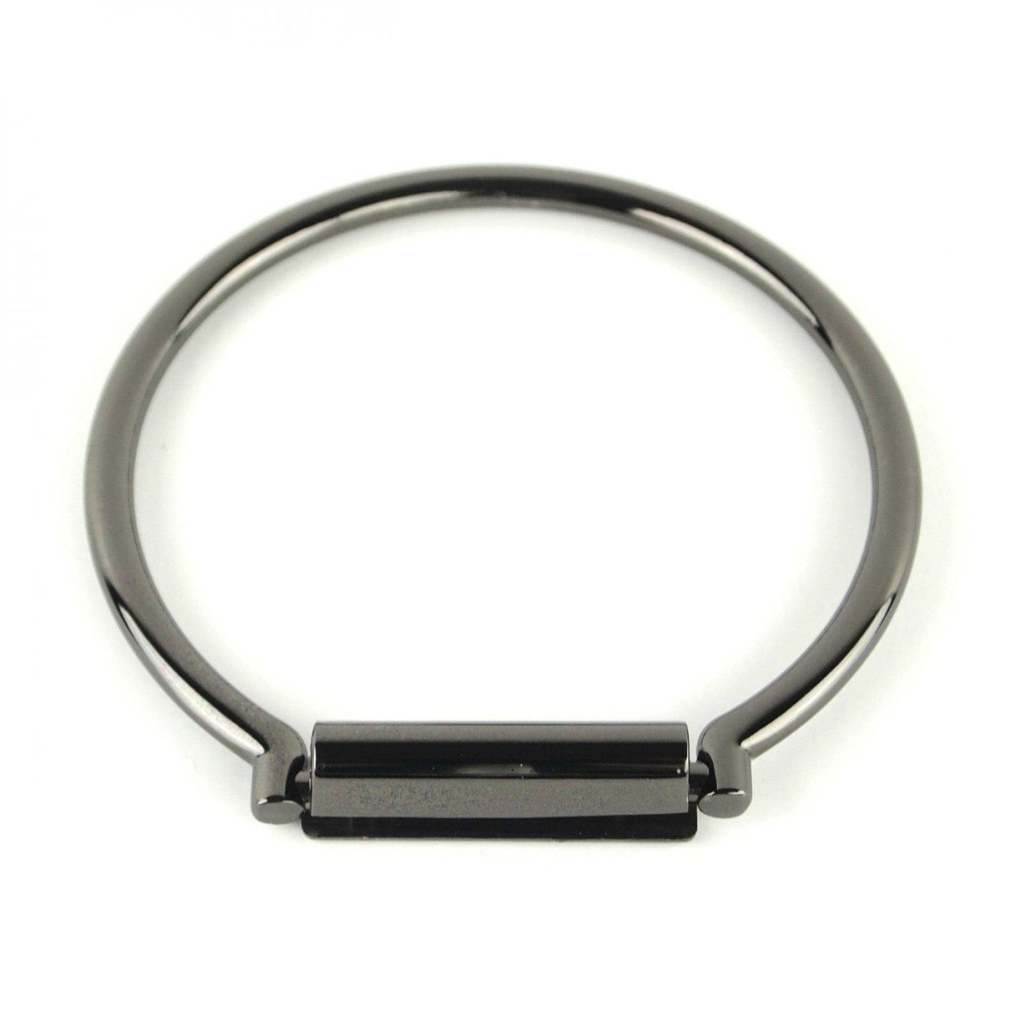 Gunmetal handbag handle