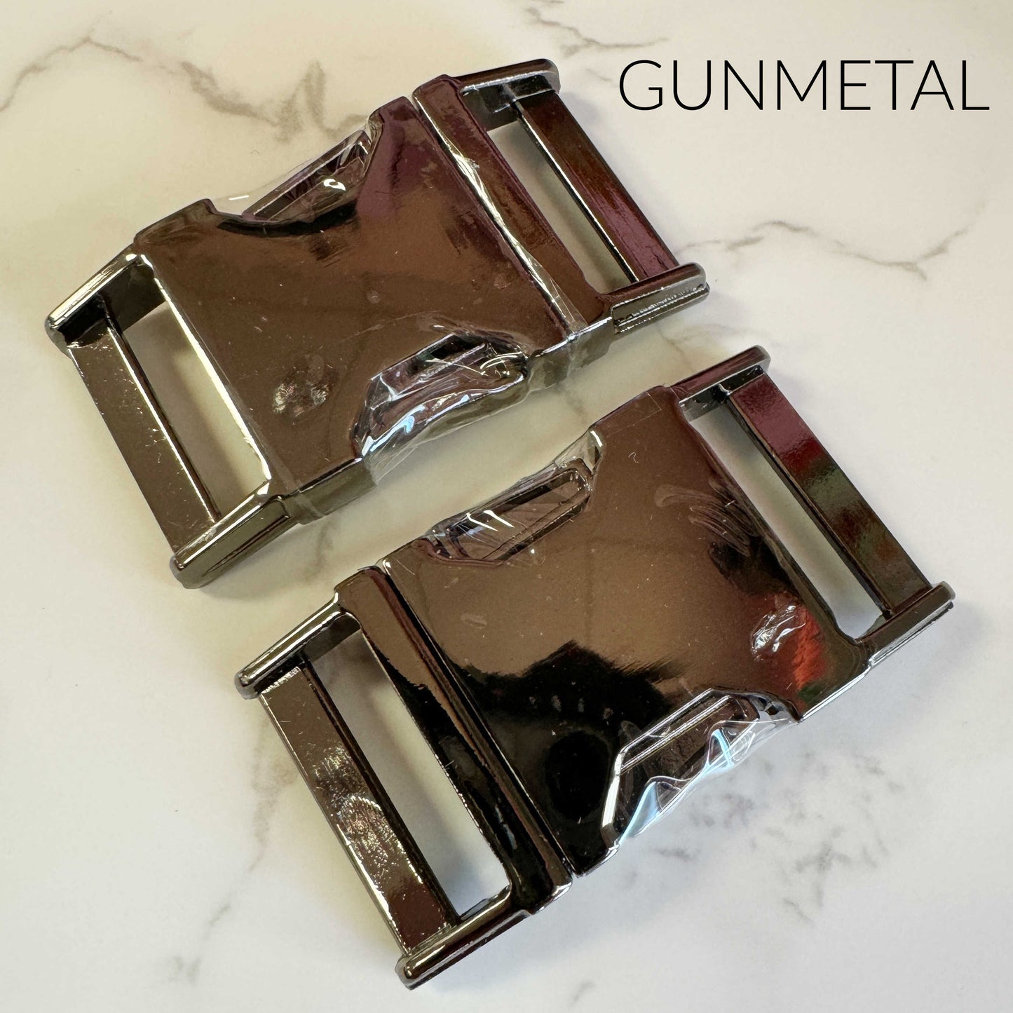 Side-Release Buckle Gunmetal