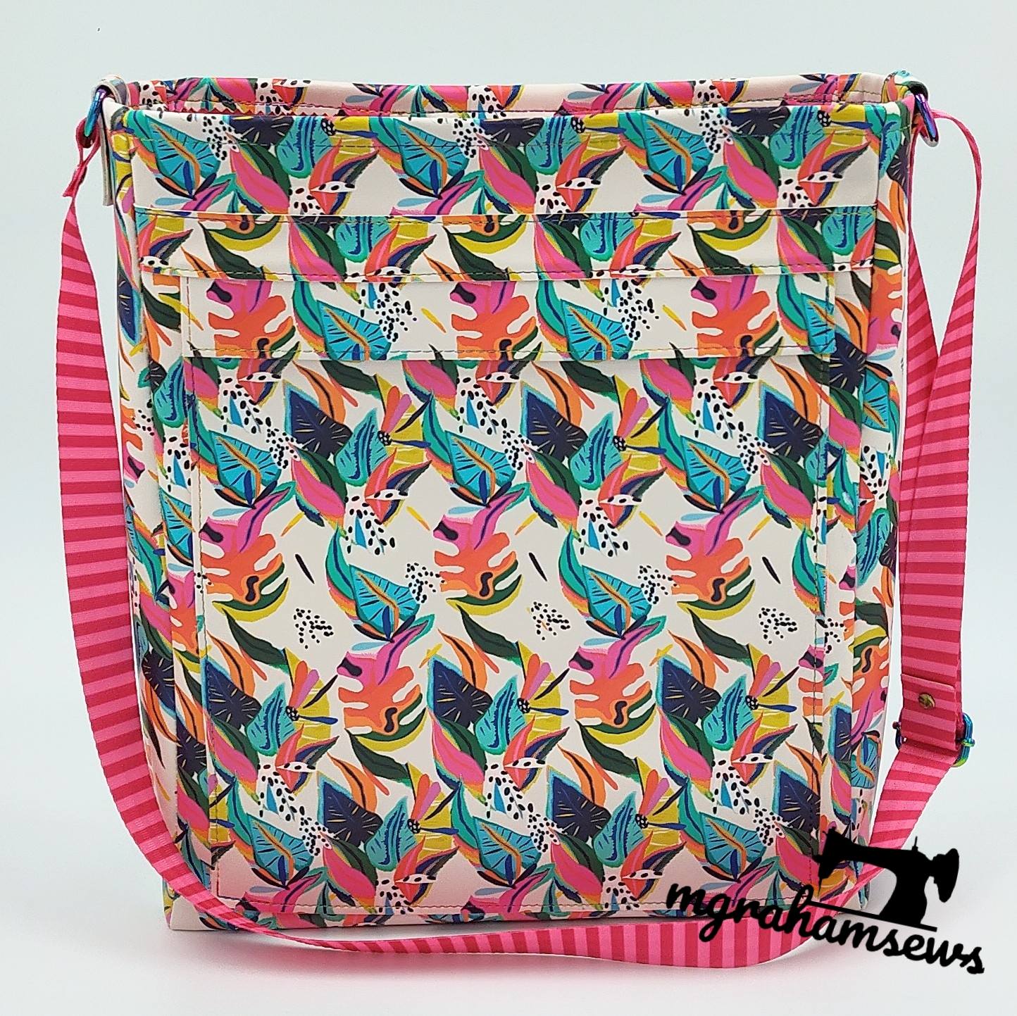 Michelle G Morrison Bag with Floral Pattern