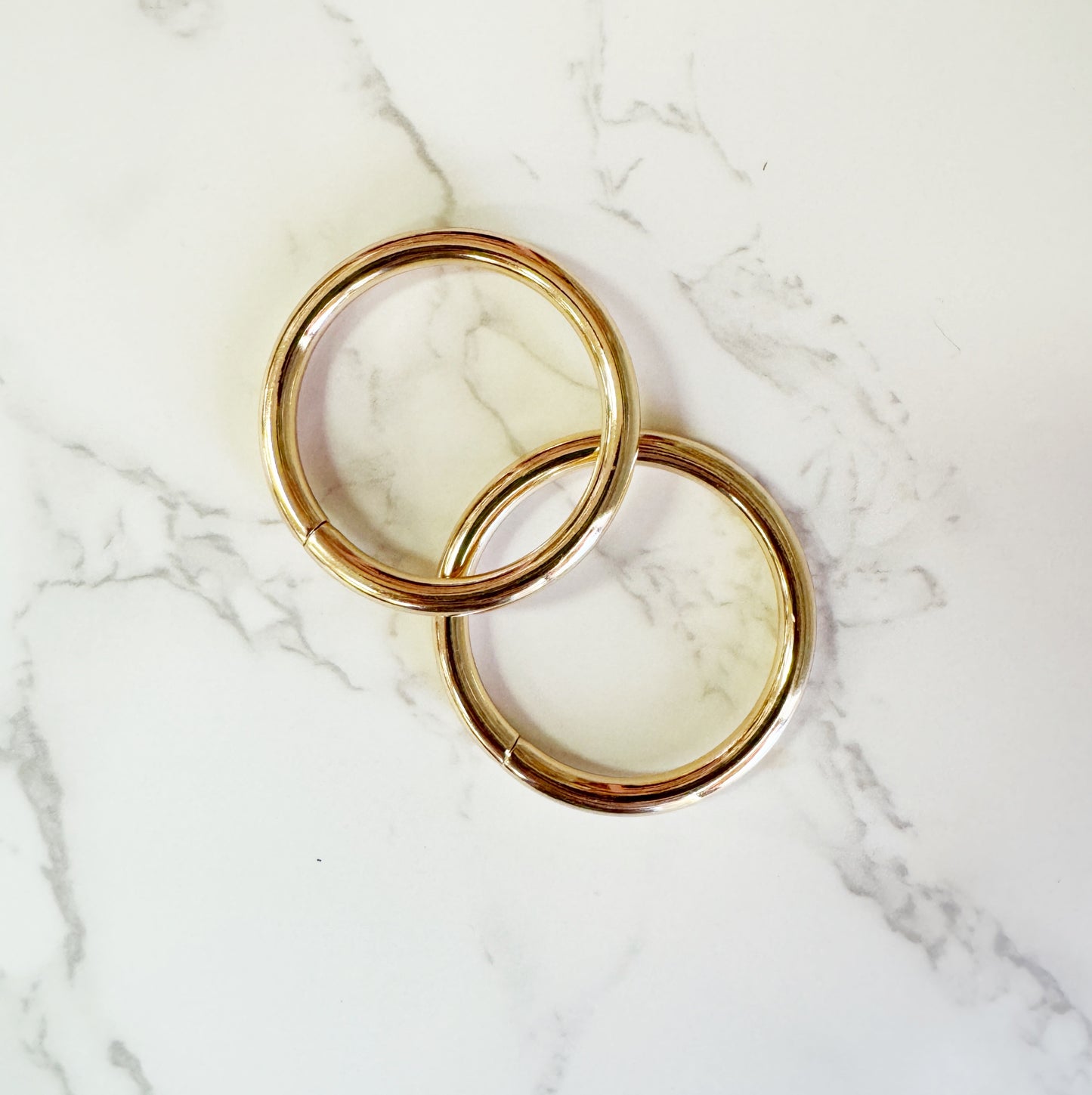 O-Rings Bag Hardware Gold