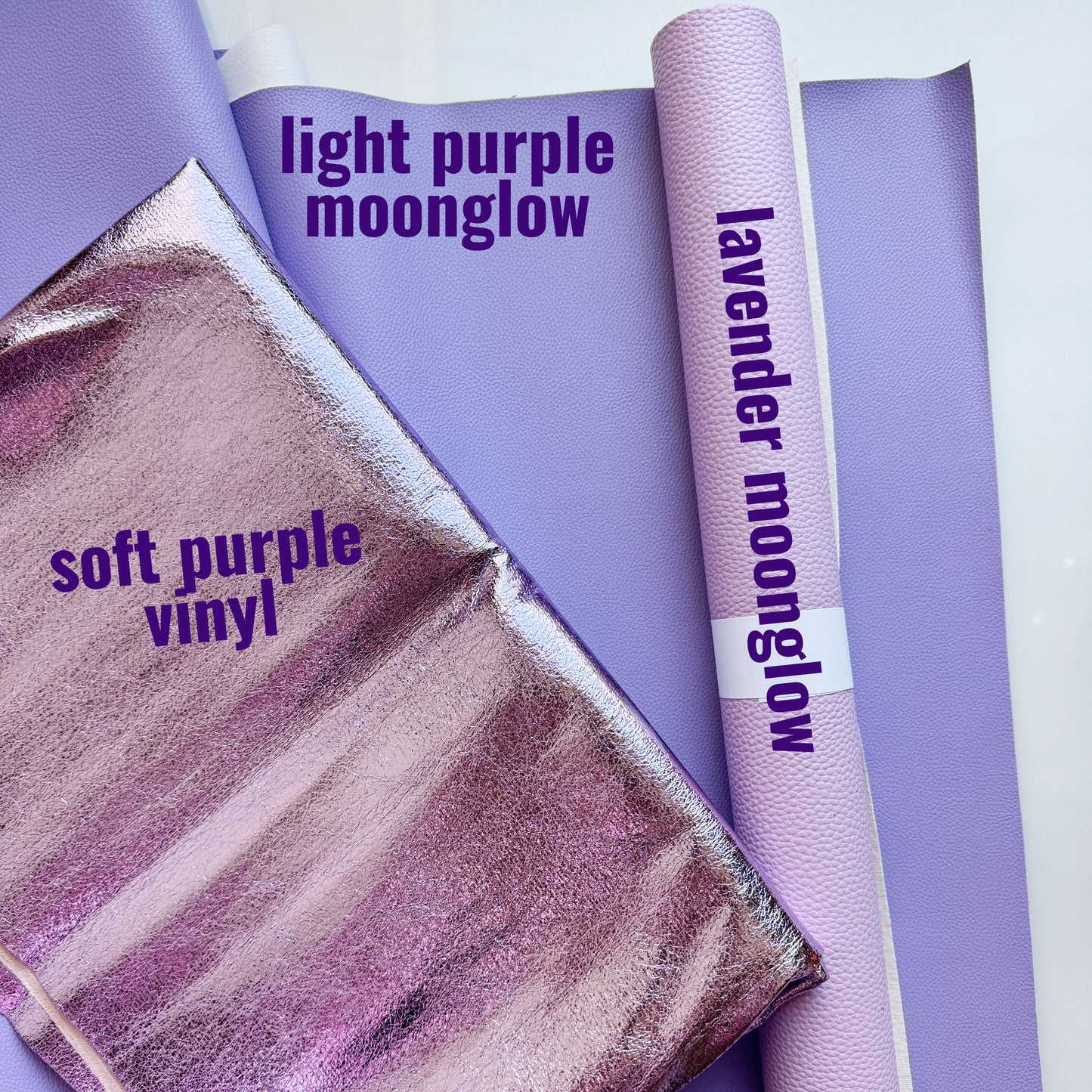 NEW LIGHT PURPLE moonglow vinyl