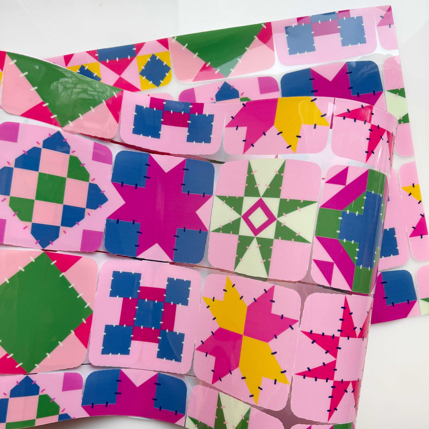 Quilt Blocks TPU vinyl