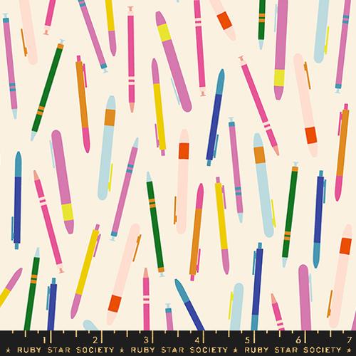 Salutations cream per yard