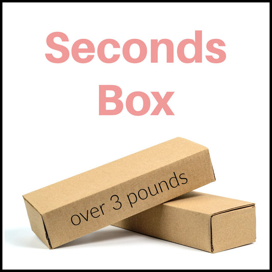 Seconds Box with two brown boxes.