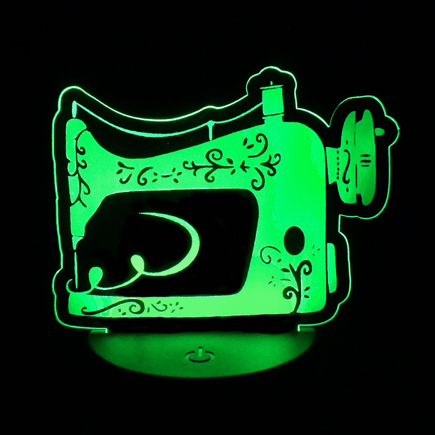 GLOWlightz Old Fashioned Sewing Machine